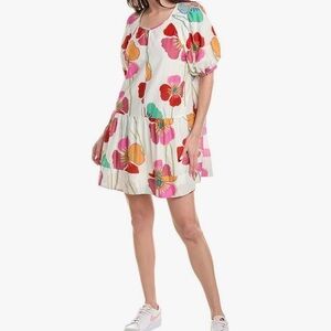 Velvet by Graham & Spencer Colorful Floral Mini Dress